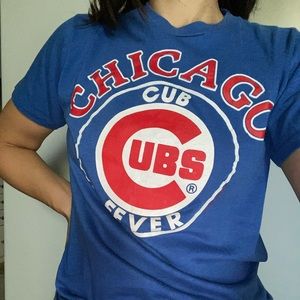 Vintage 80s Chicago Cubs Shirt